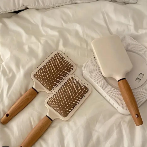 Cepillo Paddle de Madera – Antienredo