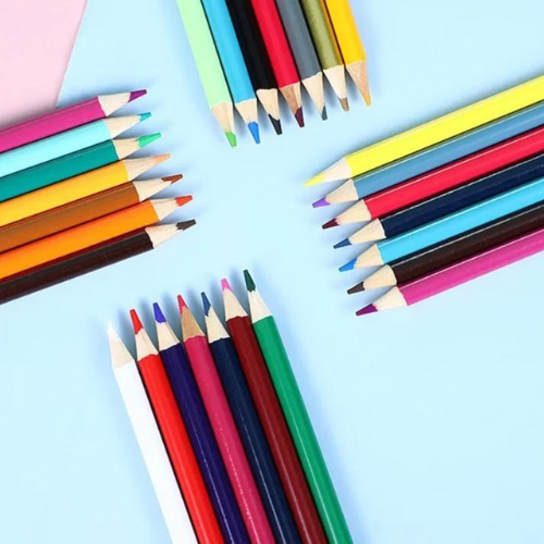 Caja de Lápices de Colores – 12 Unidades Diseño Infantil