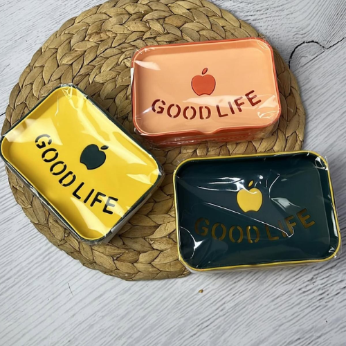 ✨🧼 Jabonera Plástica con Drenaje – Colores Surtidos