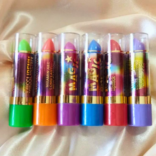 Labial Mágico Cambia de Color – Vitaminado con Aloe y Vitamina E