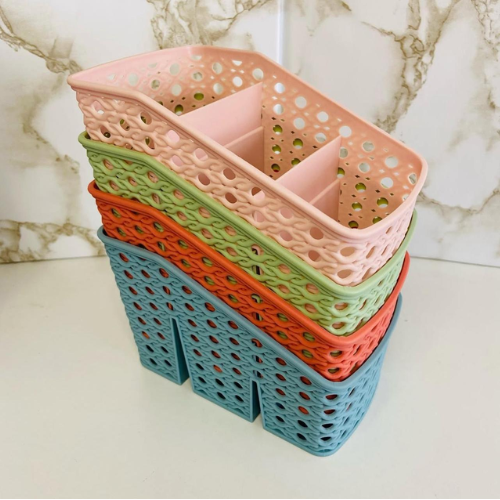 Organizador Multiusos de Escritorio – 3 Compartimentos