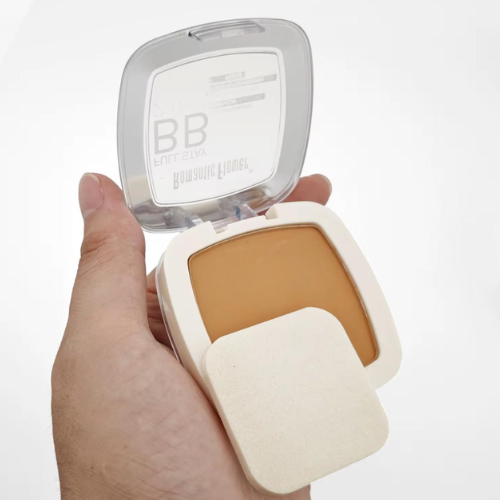 Polvo Compacto BB 24HR Romantic Flower – Cobertura Duradera (Unidad)