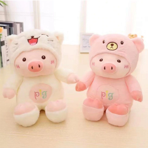 Peluche Cerdito con Capucha – Suave y Adorable