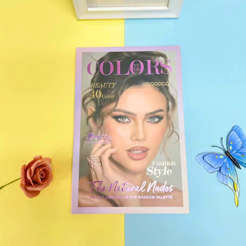 Paleta de Sombras 40 Tonos – Acabados Mate y Satinados