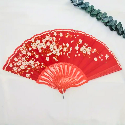 💙 Abanico Decorativo Floral – Estilo y Frescura