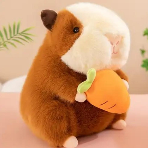 Peluche Capibara con Zanahoria – Varios Colores