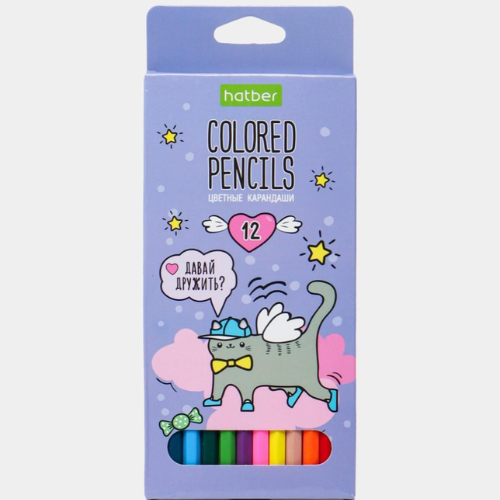 Caja de Lápices de Colores – 12 Unidades Diseño Infantil