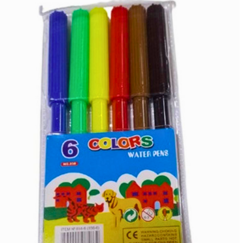 Marcadores de Colores – Paquete x 6