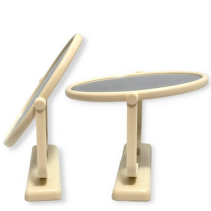 ✨ Espejo de Maquillaje con Soporte – Estilo Minimalista