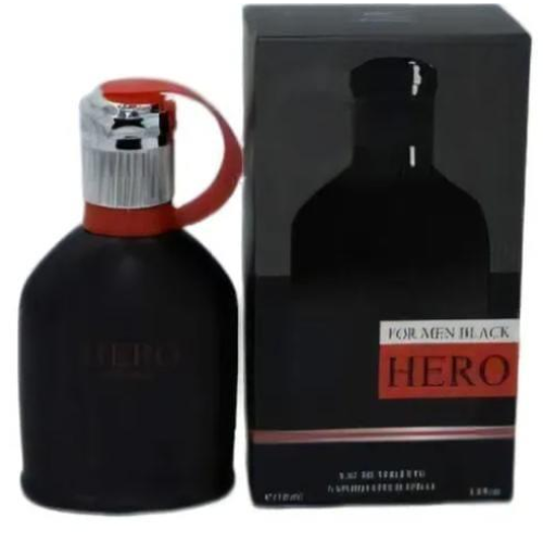 Perfume Hero For Men Black – Eau de Toilette 110 ml