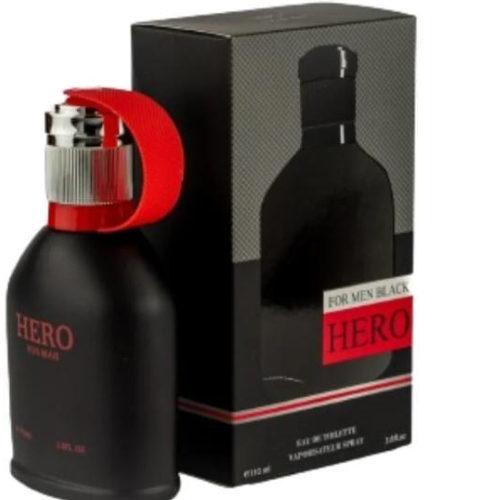 Perfume Hero For Men Black – Eau de Toilette 110 ml