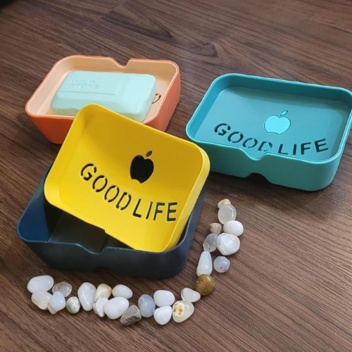 ✨🧼 Jabonera Plástica con Drenaje – Colores Surtidos