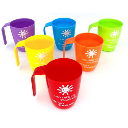 Set de Vasos Plásticos de Colores – 6 Unidades