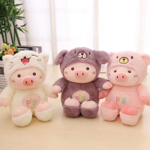 Peluche Cerdito con Capucha – Suave y Adorable