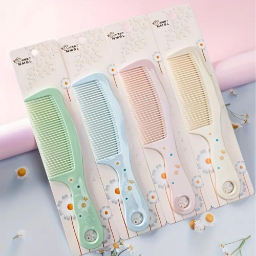 Peine Pastel con Mango Ergonómico – Unidad
