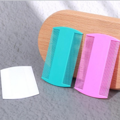 Peine Plástico Fino – Colores Surtidos