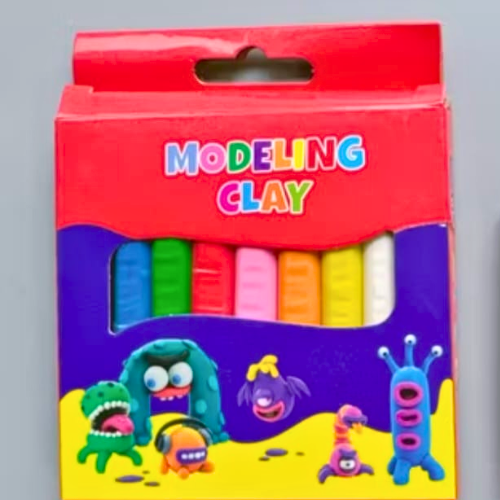 Plastilina de Colores – Caja x8 Barras