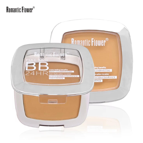 Polvo Compacto BB 24HR Romantic Flower – Cobertura Duradera (Unidad)