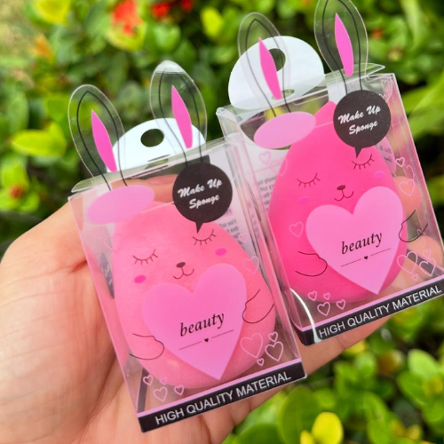 🐰 Esponja de Maquillaje Kawaii – Difuminado Perfecto