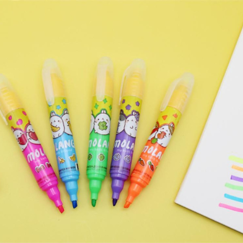 Resaltador Conejito – Colores Surtidos (Unidad)