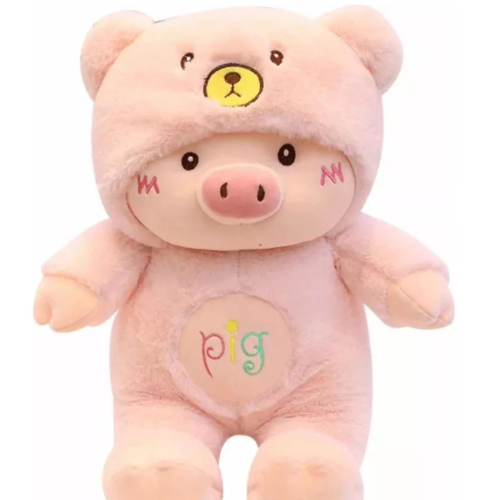 Peluche Cerdito con Capucha – Suave y Adorable