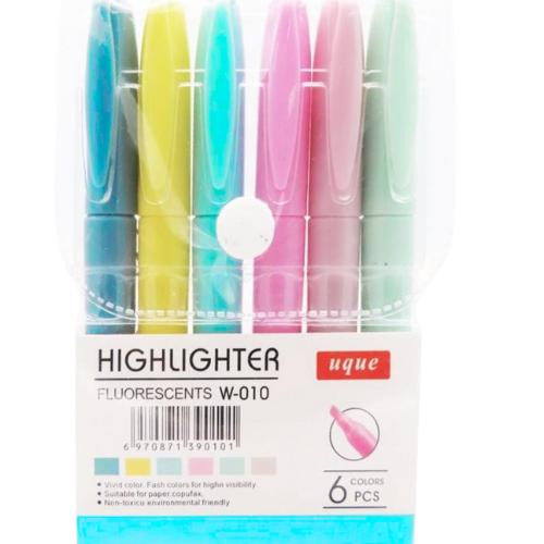Resaltadores Pastel – Set x6 Colores