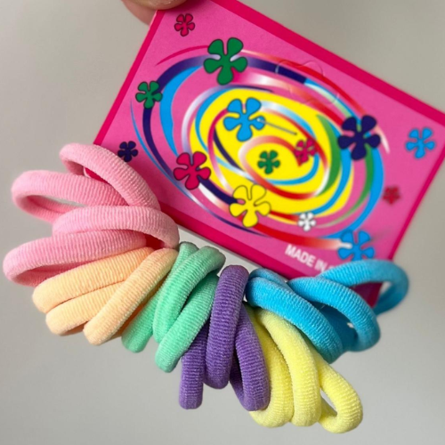 ✨ Ligas de Colores Colores – Cartón con 20 Piezas
